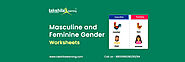 Masculine and Feminine Gender List- NCERT Class 2 English Worksheet
