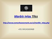 Marble inlay design
