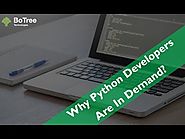 Why Python Developers Are In-Demand?