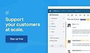 I love the ease of use and simplicity of helpscout.