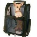 Enclosed Rolling Backpack Pet Carrier