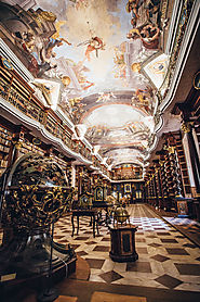 The Klementinum library, Prague, Czech Republic