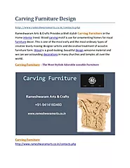 Rameshwaram Arts & Crafts - Gold Furniture , Mother of Pearl furniture , silver, Carving Furniture - Google+