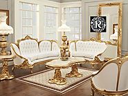 Gold Furniture for Home Decor Rameshwaram Arts & Crafts