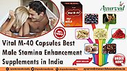 Best Male Stamina Enhancement Supplements Vital M-40 Capsules in India