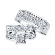 Wedding Band Sets for Men And Women