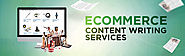 eCommerce content writing services
