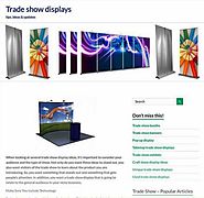 Trade show displays