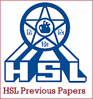 Hindustan Shipyard Limited Previous Papers PDF | HSL Old Papers