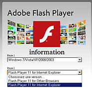 Adobe flash player customer service always best for any kind of error