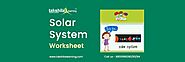 Solar System Diagram and Worksheet for Class 4 CBSE