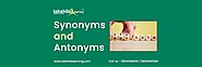 Synonyms and Antonyms | English Worksheet for Class 4