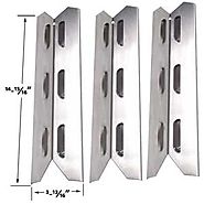 Kenmore 146.16198210, 146.16222010, 146.23673310, 146.23680310, 640-03982839-7 (3-PK) Stainless Heat Shield