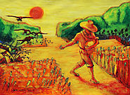 Parable of the Sower artwork by T Bertram Poole