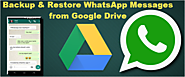 How to Restore WhatsApp Backup from Google Drive to iPhone/Android