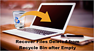 How to Recover Deleted Files from Recycle Bin after Empty