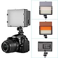 NEEWER CN-216 216PCS LED Dimmable Ultra High Power Panel Digital Camera / Camcorder Video Light, LED Light for Canon,...