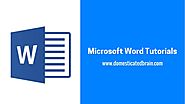 Microsoft Word Tutorials - How To Add Watermarks in Word