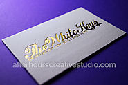 Smooth and Textured Luxury Business Cards