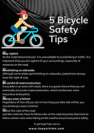 5 Bicycle Safety Tips