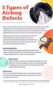 3 Types of Airbag Defects