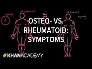 Osteoarthritis vs rheumatoid arthritis symptoms