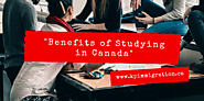 What are the benefits of studying in Canada?