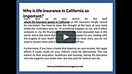 Whole life insurance quotes in California