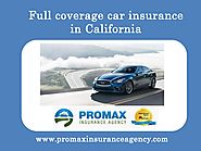 Full coverage car insurance in california