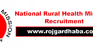 NRHM Recruitment 2017 - Latest Job Notification