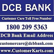 Find DCB Bank Customer Care Toll Free Number | Helpline 24*7, Chat, Email