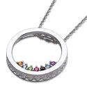 Grandmother Necklace with Birthstones