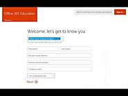 Microsoft Education: Set up an Office 365 Education Tenant