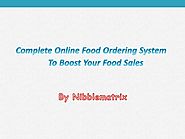 Boost Your Food Sales... Go Online