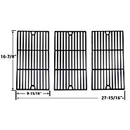 Porcelain Cast Iron Replacement Cooking Grids For Master Chef 85-3100-2, 85-3101-0, G43205, T480 and Kenmore 46342050...