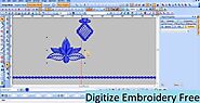 Digitize Embroidery Free Solution