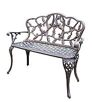 Best-Rated Cast Aluminum Garden Benches On Sale - Reviews::Patio-furniture-accessories