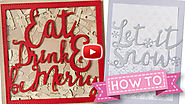 HOW TO: Pretty Quick - Eat, Drink & Be Merry! by Crafting Diva