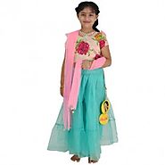 Buy Girls Ethnic Wear & Traditional Dresses | Salwar Suits | COD
