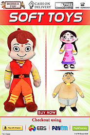 Buy Chhota Bheem Soft Toys, Rag Dolls & Plush Toys Online Best Price