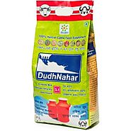 DUDHNAHAR Herbal Cattle Feed Supplements Granules (Box Containing 10 Packs of 1 KG Each)
