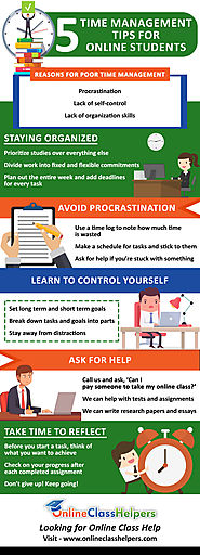 Infographic: Online Learners: How Can You Manage Your Time More Effectively?