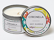 Bright Endeavors Soy Citronella Candle