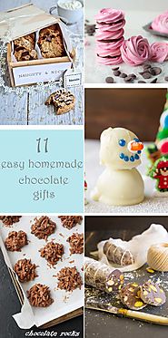 11 easy homemade chocolate gifts - Scrummy Lane