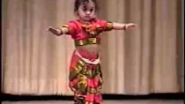 Vinaini's Dance Performance - 1 year Old Bharata Natyam - YouTube