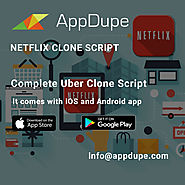 Netflix clone script | Video streaming app for iOS and Android