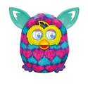 Furby Pink and Blue Hearts Boom Plush Toy