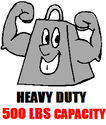 Heavy Duty 500 LB Capacity Office Chair
