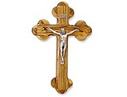 Olive Wood Wall Crosses - Olive Wood Crucifixes - Holy Land Imports