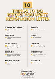 Writing a Resignation Letter